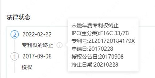 肖飞多个专利未缴年费专利权终止