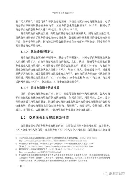 电子商务的专业报告