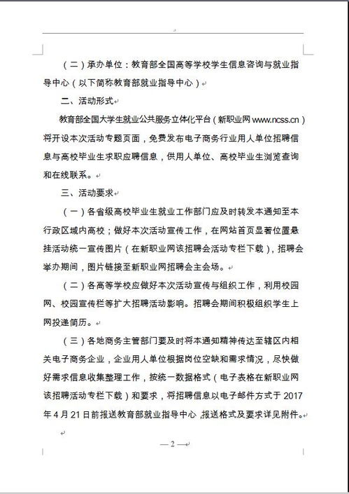 电子商务专业应届生招聘